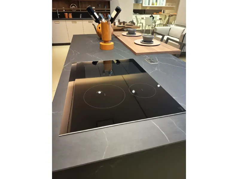 Cucina a PREZZI OUTLET in laminato materico Arredo3 -40%