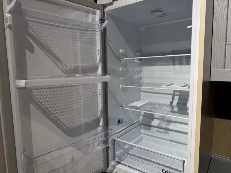 Cucina Mobilturi moderna ad angolo tortora in legno Elsa 