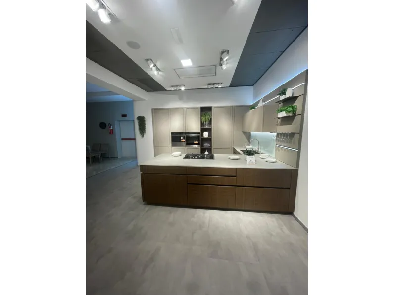 Cucina con penisola in  a prezzo ribassato 53%