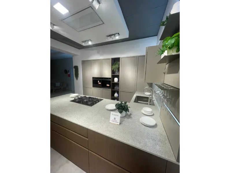 Cucina con penisola in  a prezzo ribassato 53%