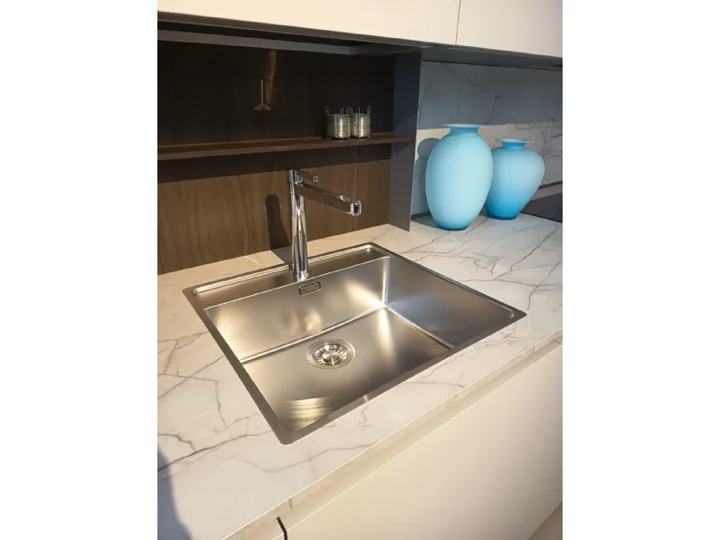 Cucina a prezzo scontato lineare moderna Kali Arredo3