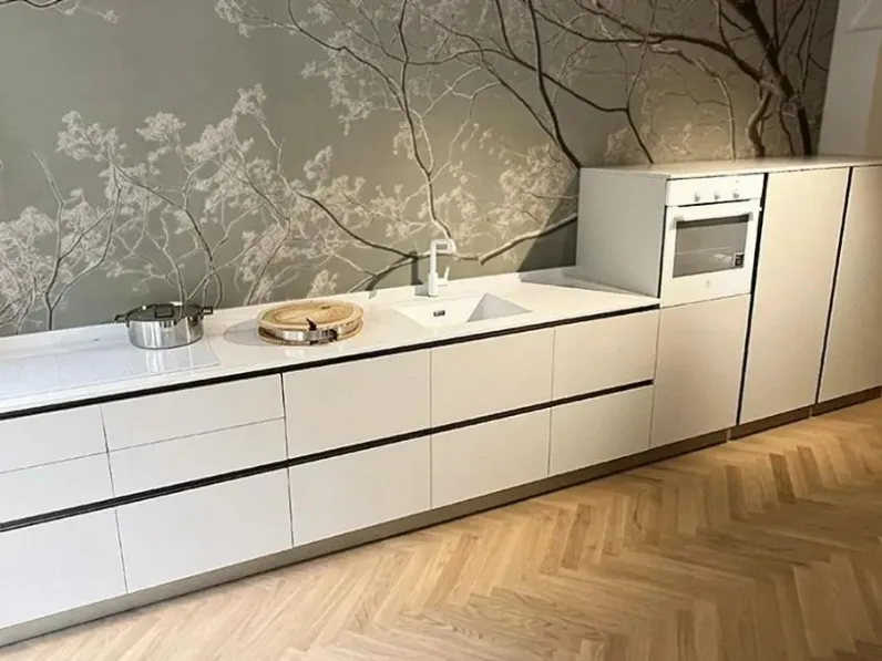 Cucina moderna lineare Infinity Stosa a prezzo scontato