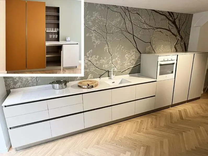 Cucina moderna lineare Infinity Stosa a prezzo scontato