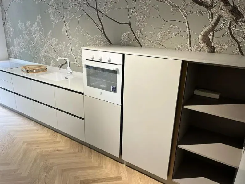Cucina moderna lineare Infinity Stosa a prezzo scontato
