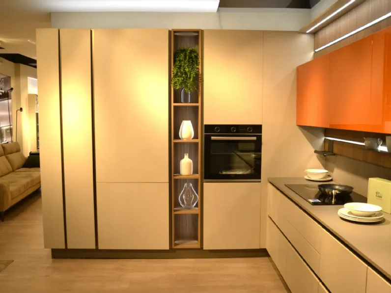 Cucina altri colori moderna Start time j  Veneta Cucine scontata 