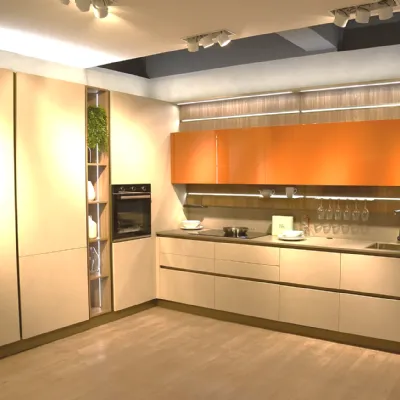 Cucina altri colori moderna Start time j  Veneta Cucine scontata 