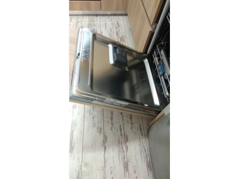 Cucina Venezia moderna rovere chiaro ad angolo Giannei