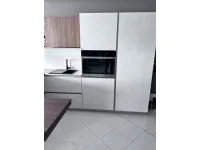 Cucina a PREZZI OUTLET in laminato materico Snaidero -31%