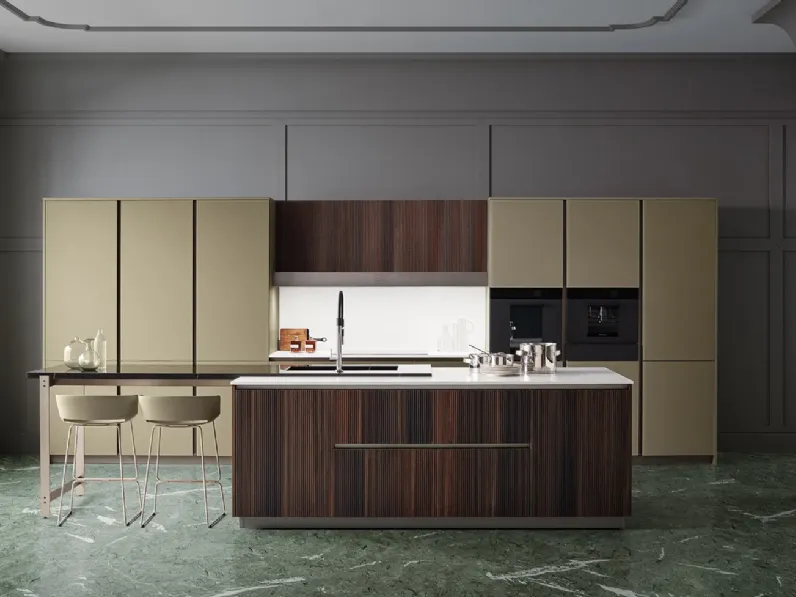 Scopri la cucina Lounge 01 di Veneta Cucine in OFFERTA OUTLET 