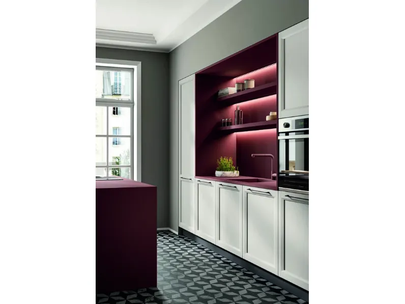 Scopri la cucina Futura compo.06 di Colombini casa in OFFERTA OUTLET 