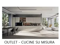 Cucina lineare in melaminico a prezzo scontato 35%