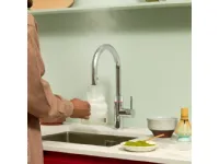 Richiedi il prezzo: cucina grigia moderna Sistema quooker di Artigianale in Offerta Outlet 