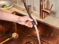 Richiedi il prezzo: cucina grigia moderna Sistema quooker di Artigianale in Offerta Outlet 