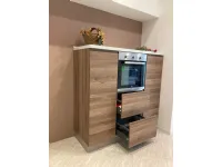 Cucina ad angolo moderna grigia Evo cucine Aria a soli 5171