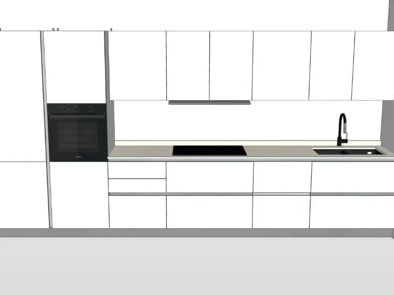 Richiedi il prezzo: cucina altri colori moderna Ri-flex 05 di Veneta Cucine scontata 
