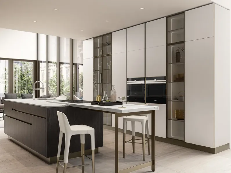 Richiedi il prezzo: cucina altri colori moderna Ri-flex 05 di Veneta Cucine scontata 