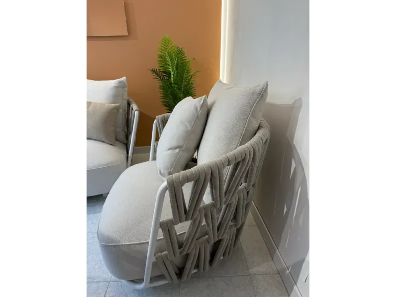 Divano da giardino Talenti modello Swipe poltrona SCONTATO