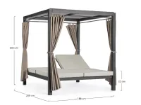 Divano per l'esterno modello Daybed dream Bizzotto in offerta