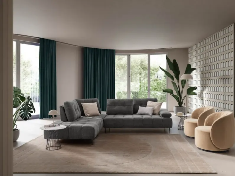Divano Joplin di Le comfort in stile moderno a prezzo scontato