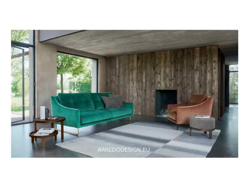 Divano Ascot in Tessuto sfoderabile  di Twils scontato 30%