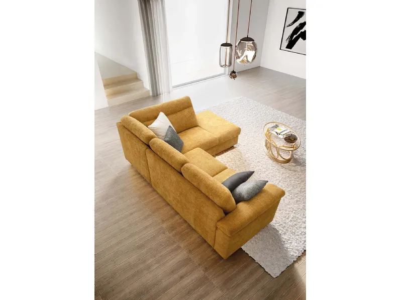 Divano in Tessuto stile classico modello Bellargo b scontato - 38%