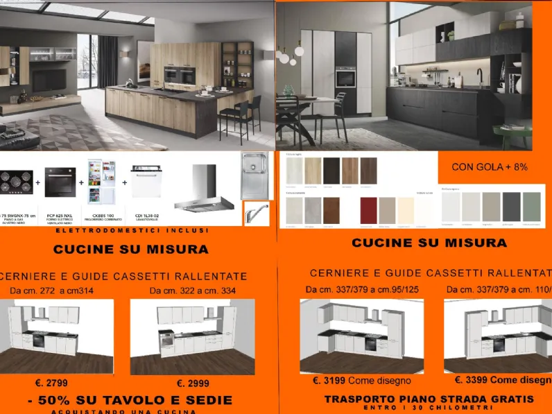 Divani letto con penisola tessuto in poliuretano  Doimo salotti in Offerta Outlet