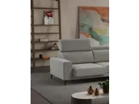 Divano Amy 209 x 136 tessuto in poliuretano  Excò in Offerta Outlet