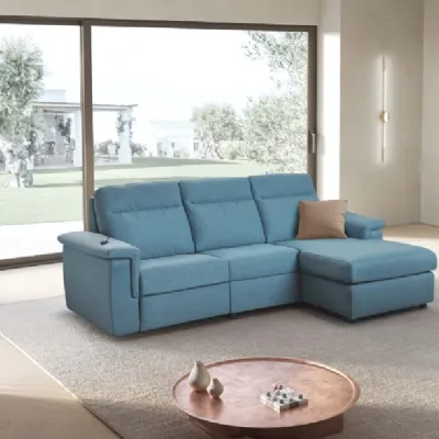 Divano moderno tessuto Arvel 265x155 di Excò con sconto del - 22%
