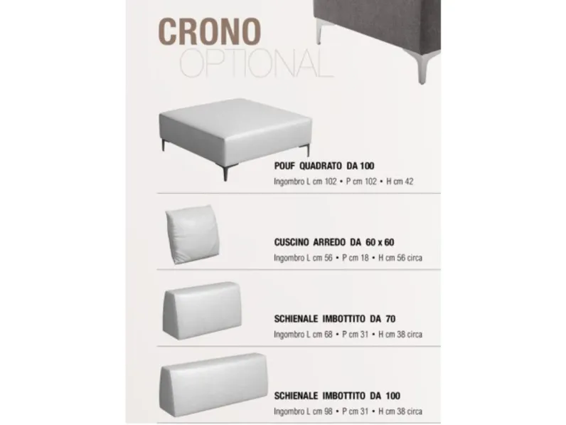 Divano Crono Artigianale in OFFERTA - 29%