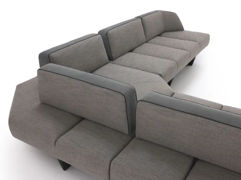Divano Angolare Leyton outlet di Diotti.com a prezzo ribassato