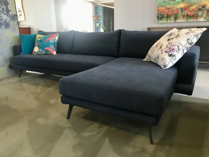 Divano angolare Philip Doimo salotti SCONTO 40%