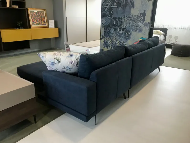 Divano angolare Philip Doimo salotti SCONTO 40%