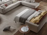 Divano in Tessuto stile moderno modello Arnold scontato - 30%