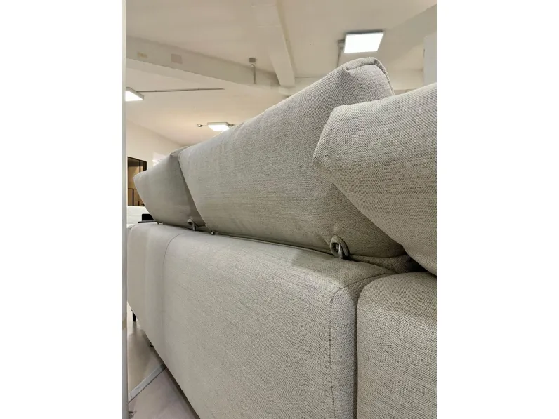 Divano Capri tessuto in misto piuma  Rosini in Offerta Outlet