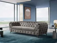 Lineare Divano chesterfield elegant Artigianale in Offerta Outlet a soli 1900