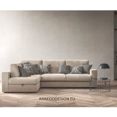 Divano Cliff tessuto in poliuretano  Samoa in Offerta Outlet