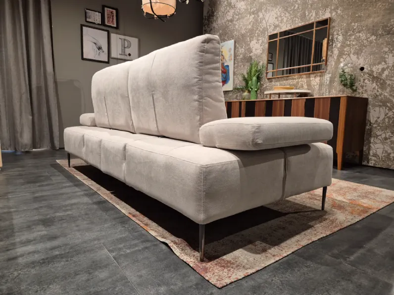 Divano Sa 143 dalton brera sofa' tessuto in poliuretano  Collezione esclusiva a prezzo Outlet