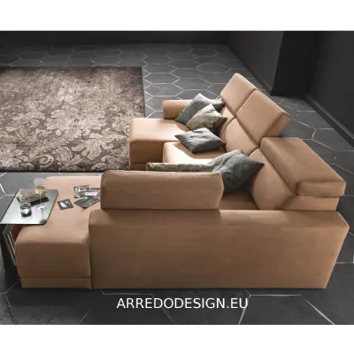 Divano moderno tessuto Comfort di Samoa con sconto del - 35%