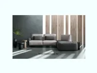 Divano Blank minimal in Tessuto Samoa a prezzo ribassato