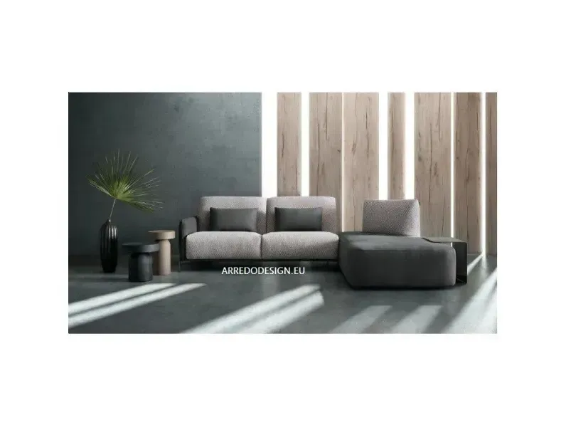 Divano in Tessuto stile design modello Blank minimal scontato - 35%