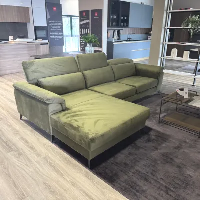 Divano Canary tessuto in poliuretano  Febal a prezzo Outlet