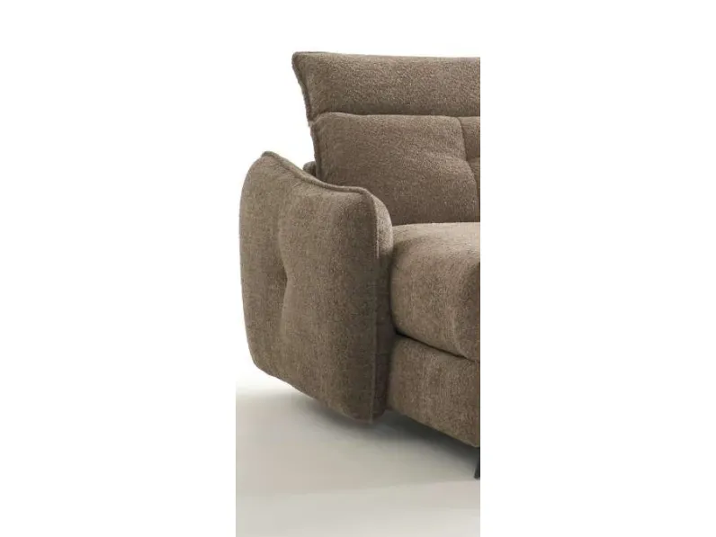 Divano letto matera con penisola Hopplà in OFFERTA - 40%