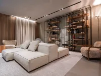 Divano Con penisola Extra soft  Living divani a 9600 Euro