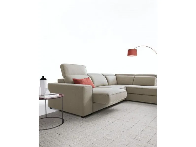Divano moderno tessuto Robert di Le comfort con sconto del - 30%