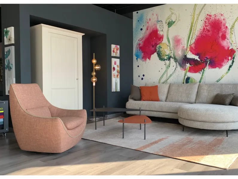 Divano Jand in Tessuto sfoderabile  di Le comfort scontato 35%