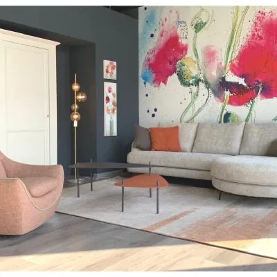 Divano Jand in Tessuto sfoderabile  di Le comfort scontato 35%