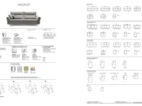 Divano in Tessuto stile design modello Madrid * scontato - 30%