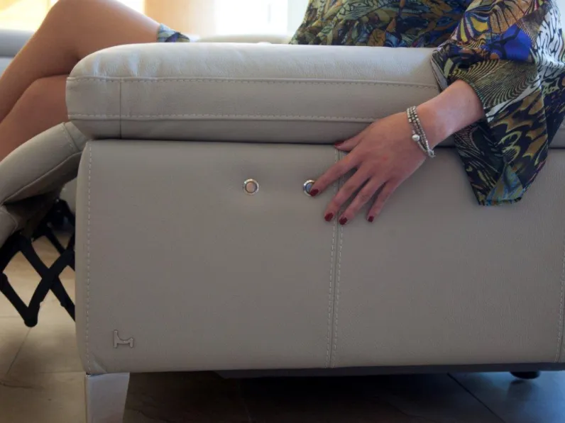 Divano con penisola Megan Nicoletti home a PREZZO OUTLET