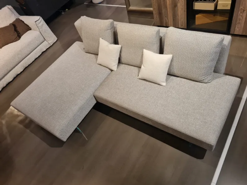 Divano Con penisola Air sofa Design SCONTATO a prezzo riservato 