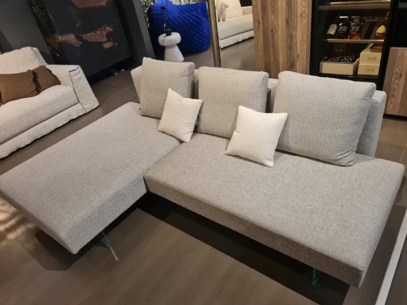 Divano Con penisola Air sofa Design SCONTATO a prezzo riservato 